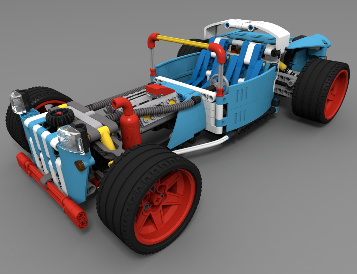 42077 – C Model HotRod – Muuss Lego